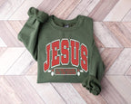 Jesus Is The Reason Christmas Sweatshirt Christian Crewneck 1762308501230.jpg