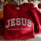 Embroidered Jesus The Reason For The Season Sweatshirt Faith Christmas Tree Sweater Merry And Bright Shirt Christmas Christian Crewneck 1762308737064.jpg