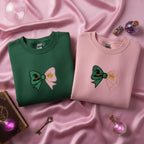 Wicked Witch Princess Bow Embroidered Sweatshirt Glinda Elphaba Best Friend Matching Hoodie Broadway Musical Fan Gift 1762309080726.jpg