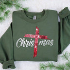 Cross Christmas Sweatshirt Jesus Christ Sweater Religious New Year Gift Merry Christ Mas Sweatshirt Family Christmas Shirtsfaith Christ 1762313552507.jpg