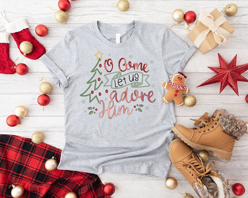 Christmas Shirt Christmas Nativity Shirt Religious Christmas Gifts Christian Christmas Jesus Shirt Christian Gift Gift For Women Men 1762313811063.jpg