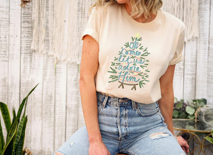Oh Come Let Us Adore Him Shirt Nativity Christmas T Shirt Christmas Gifts Christian Christmas Sweatshirt Nativity Xmas Crewneck 1762314465783.jpg