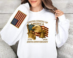Eagle Liberty United States 250th Anniversary Embroidered Shirt Sweatshirt Hoodie 2026 Adjustable Patriotic Apprel With Bald Eagle For Veterans 1762420127981.jpg