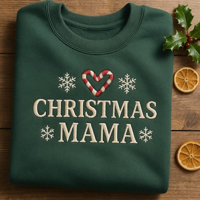Christmas Mama Embroidered Sweatshirt Candy Cane Heart Xmas Hoodie Festive Holiday Sweater Winter Season Crewneck Mom Gift Idea 1762569602125.jpg