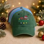 Hello December Hat Embroidered Baseball Cap Christmas Gift For Her Him Holiday Aesthetic Hat Winter Cap Santa Hatvintage Christmas Hat 1762746958713.jpg
