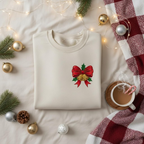 Christmas Bells Embroidered Sweatshirt Holiday Bow And Holly Hoodie Festive Season Jingle Bell Gift Winter Cozy Xmas Apparel 1762766504732.png