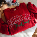 Embroidered Merry Christmas Sweatshirt Festive Holiday Sweatshirt Hoodie 1762915188997.jpg