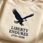Liberty Endures 1776 2026 Embroidered Sweatshirt Us 250th Anniversary Hoodie Patriotic Eagle Sweater American Freedom Gift 1762919718000.jpg