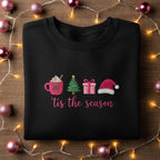 Tis The Season Embroidered Sweatshirt Hot Cocoa Christmas Tree Gift Santa Hat Design Sweater Cute Winter Holiday Hoodie 1763023733787.jpg