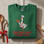 Christmas Goose Baking Team Embroidered Sweatshirt Funny Holiday Baker Gift Gingerbread Cookie Hoodie 1763025764174.jpg