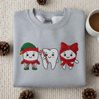 Christmas Teeth Embroidered Sweatshirt Dental Team Xmas Hoodie Dentist Hygienist Holiday Sweater Funny Tooth Squad Gift Cute Dental 1763086255538.jpg