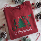 Embroidered Joy To The World Sweatshirt Christian Christmas Hoodie Joy To The World Sweater Christmas Gifts For Family Women Xmas Hoodie 1763092861351.jpg