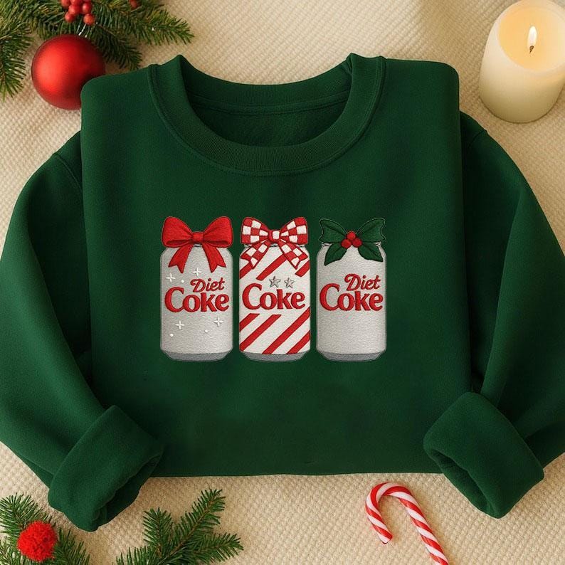 Christmas Diet Coke Coquette Embroidery Sweatshirt Festive Holiday Hoodie Trendy Christmas Soda Sweater Cozy Embroidered Gift For Soda Lovers 1763103779611.jpg
