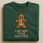 Crumb Over Matter Gingerbread Skeleton Embroidered Sweatshirt Funny Christmas Hoodie Dark Winter Goth Sweater Edgy Holiday Humor Gift 1763178302549.jpg