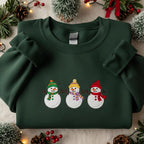 Embroidered Melting Snowman Sweatshirt Cute Christmas Hoodie Holiday Winter Sweater For Women Family Xmas Gifts 1763180361784.jpg