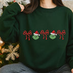 Grinch Christmas Embroidery Shirt Grinch Machine Embroidery Shirt Bow Design Funny Holiday Pattern Xmas Embroidery Shirt 1763345660793.jpg