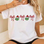 Grinch Christmas Embroidery Shirt Grinch Machine Embroidery Shirt Bow Design Funny Holiday Pattern Xmas Embroidery Shirt 1763345660828.jpg