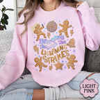 Christmas Gingerbread Dancing Through The Lightning Strikes Sweatshirt Self Love Shirt Merry Shirt New Album 1763348427361.jpg