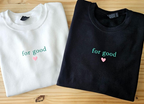Wicked Movie Inspired For Good Sweatshirt Wicked Sweatshirt For Good Green Pink Wicked Sweatshirt Wicked Musical Movie Sweatshirt 1763439782218.png
