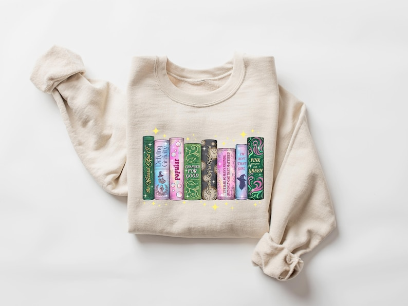 Wicked Changed For Good Book Sweatshirt Defy Gravity Broomstick Magic Wand Crewneck Trendy Popular Literary Tshirt Cute Musical Fan Gift 1763440916129.png