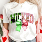 Wicked Coquette Bow Shirt Wicked Inspired Sweatshirt Musical Bow Sweatshirt Green Pink Bow Shirt Changed For Good Shirt Princess Trip Shirt 1763448859821.png