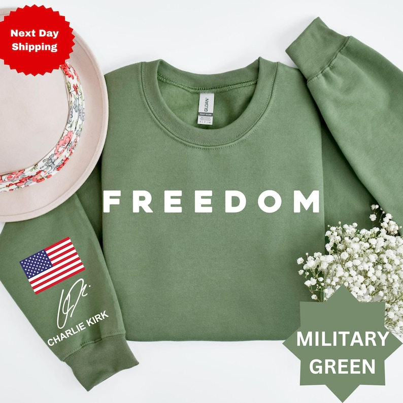 Charlie Kirk Freedom Signature Shirt Freedom Tee Justice For Charlie Kirk T Shirt Charlie Kirk Is My Hero Shirt Charlie Kirk Tee 1763451261226.png