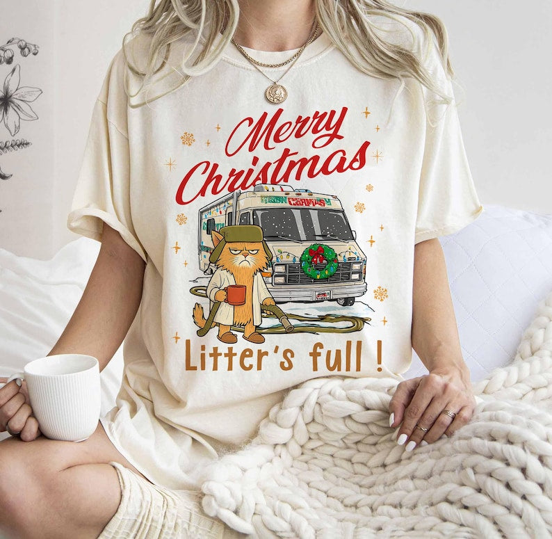 Merry Christmas Litter S Full Shirt Funny Cat Christmas Tee Griswold Holiday Sweatshirt Sarcastic Xmas Gift For Cat Lovers 1763451596473.jpg