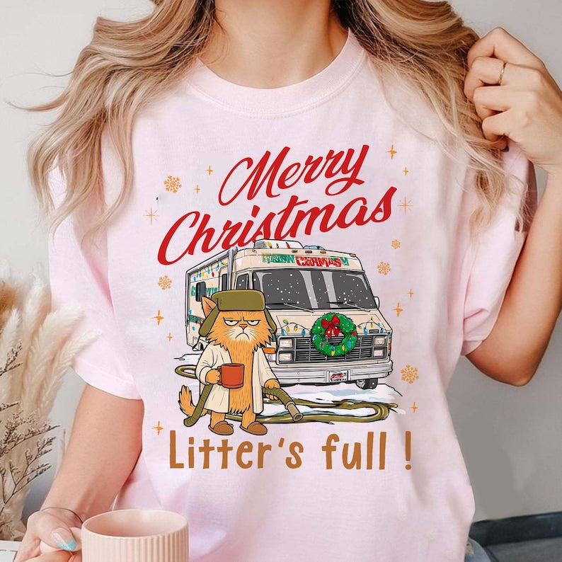 Merry Christmas Litter S Full Shirt Funny Cat Christmas Tee Griswold Holiday Sweatshirt Sarcastic Xmas Gift For Cat Lovers 1763451597148.jpg