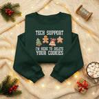 Embroidered Christmas Tech Support Here To Delete Cookies Sweatshirt Funny Holiday Hoodie Funny Meme Sweater Gift For Him Christmas Gift 1763451854431.jpg