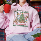 From The Windows To The Walls Im About To Deck These Halls Sweatshirt Funny Retro Christmas Sweater Womens Holiday Party Shirt Xmas Tee 1763451917379.jpg