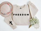 Freedom Cross Shirt Kirk Support Tee Christian Faith T Shirt Religious Freedom Kirk Shirt Faith Based Apparel Unisex Graphic Sweat 1763452049405.png
