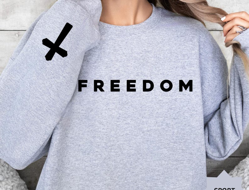 Freedom Cross Shirt Kirk Support Tee Christian Faith T Shirt Religious Freedom Kirk Shirt Faith Based Apparel Unisex Graphic Sweat 1763452049628.png
