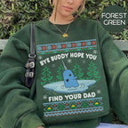 Christmas Whale Ugly Holiday Sweatshirt Find Your Dad Sweater Holiday Movie Apparel Shirt Funny Christmas Sweatshirt Whale Ugly Christmas 1763455048158.jpg