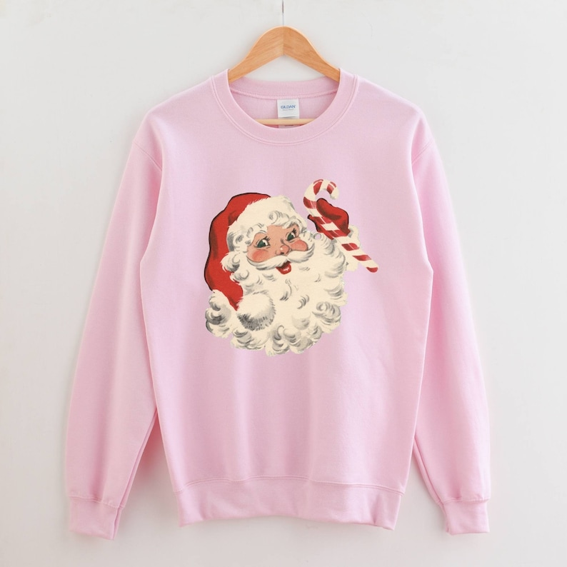 Christmas Crewneck Vintage Santa Sweatshirt Retro Christmas Holiday Sweatshirts Vintage Sweatshirt Christmas Sweatshirt Santa Claus 1763455635726.png