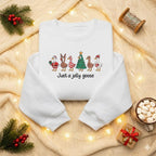 Embroidered Just A Jolly Goose Sweatshirt Christmas Goose Hoodie Duck Christmas Sweater Funny Christmas Sweatshirt Cute Holiday Hoodie 1763456708663.jpg