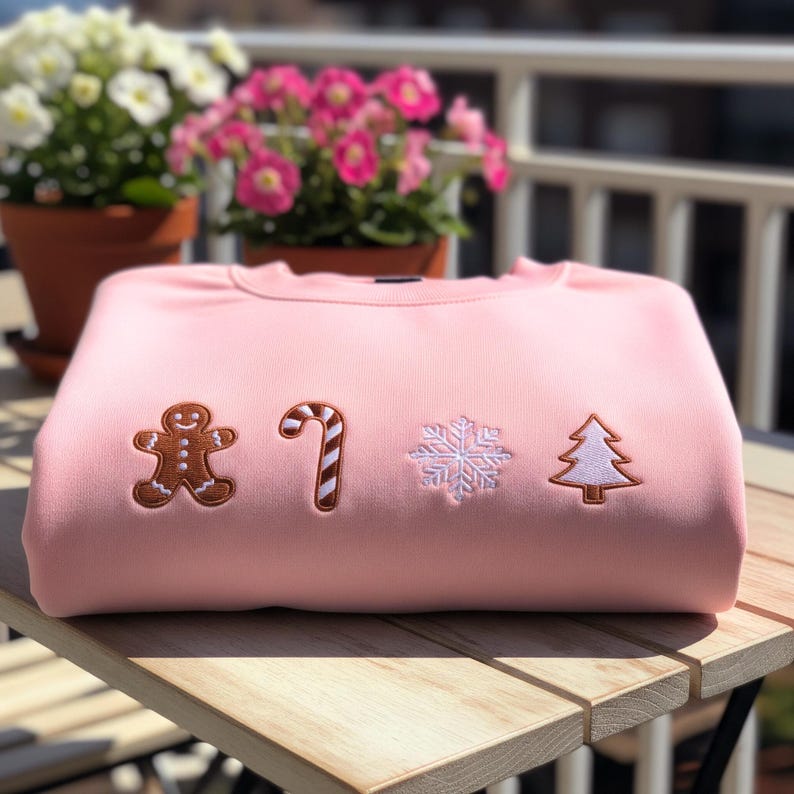 Embroidered Gingerbread Christmas Sweatshirt Cute Holiday Cookie Sweater Candy Cane Snowflake Tree Hoodie Cozy Xmas Gift For Women 1763523146678.jpg