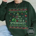 This Calls For A Spreadsheet Ugly Sweater Funny Christmas Jumpers Accounting Gift Spreadsheet Shirt For Accountant Xmas Coworker Gift 1763542378856.jpg