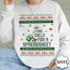 This Calls For A Spreadsheet Ugly Sweater Funny Christmas Jumpers Accounting Gift Spreadsheet Shirt For Accountant Xmas Coworker Gift 1763542378914.jpg