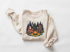 Santa Bigfoot Christmas Campfire Sweater Funny Christmas Sweater Ugly Christmas Sweater Gift For Him Christmas Camping Sweatshirt 1763605694776.jpg