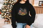 Santa Bigfoot Christmas Campfire Sweater Funny Christmas Sweater Ugly Christmas Sweater Gift For Him Christmas Camping Sweatshirt 1763605695297.jpg