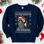 Funny Raccoon Christmas Sweatshirt Snack Lover Ugly Holiday Crewneck Sweater Cute Trash Panda Shirt For Men Women Funny Xmas Gift Idea 1763606180526.jpg