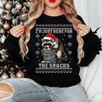 Funny Raccoon Christmas Sweatshirt Snack Lover Ugly Holiday Crewneck Sweater Cute Trash Panda Shirt For Men Women Funny Xmas Gift Idea 1763606180556.jpg