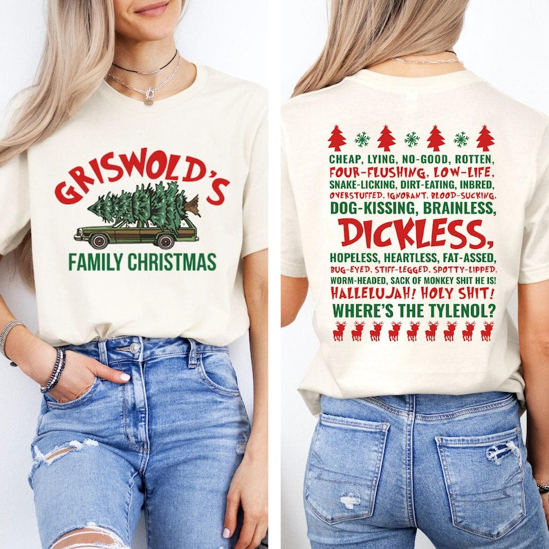 Griswold Christmas Shirt Funny Christmas Shirt Family Xmas Sweatshirt When Santa Squeezes His Fat White Ass Shirt Christmas Movies Tee 1763611070767.jpg