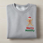 Merry Mobility Gingerbread Embroidered Sweatshirt Physical Therapist Ot Gift Christmas Rehab Hoodie 1763614435292.jpg