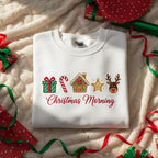 Christmas Morning Embroidered Sweatshirt Holiday Icon Hoodie Festive Home Crewneck Reindeer Sweater Cute Gingerbread House Gift 1763625068441.jpg