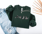 Embroidered Raccoon Sweatshirt Cute Raccoons Sweater Raccoon Crewneck Raccoon Gifts Racoon Sweat Shirt Feral But Cute Racoon Gift 1763783266539.jpg