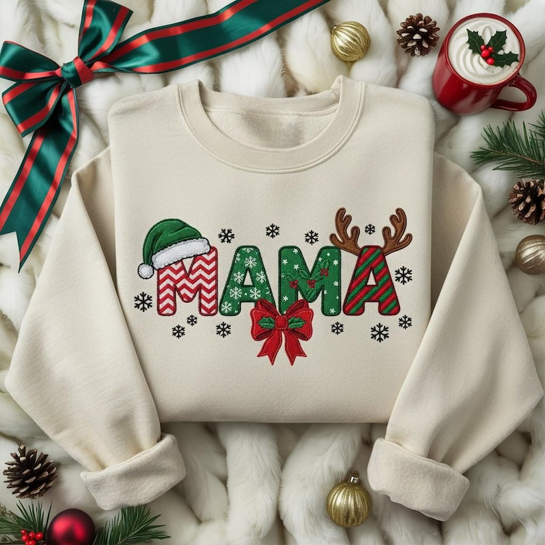 Embroidered Christmas Mama Sweatshirt Festive Mama Sweater Merry Mama Crewneck Mama Claus Holiday Hoodie Gift For Mom Gift For Her 1763783884341.png