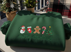 Merry Christmas Embroidered Sweatshirt Gingerbread Candy Cane Tree Hoodie Festive Winter Gift For Women 1763784695347.png