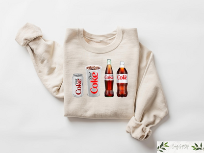 Diet Coke Sweatshirt Diet Coke Lover Tshirt Funny Soda Shirt Coke Lover Sweater Coke Lover Gift Diet Coke Long Sleeve 1763968765509.png