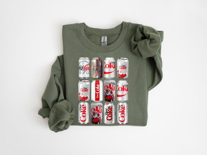 Diet Coke T Shirt Christmas Coca Cola Sweatshirt Diet Coke Lover Crewneck Coca Cola Xmas Shirt Diet Coke Fans Sweater Trendy Mom Gift 1763976615466.png